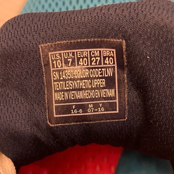 Women's Skechers Go Run 400 5 Generation Training shoe blue teal size Women's 10 - Picture 9 of 9